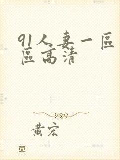 91人妻一区二区高清