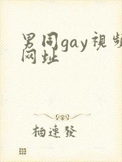 男同gay视频网址
