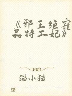 《邪王绝宠:医品特工妃》