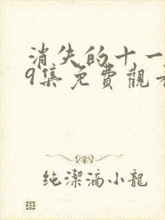 消失的十一层29集免费观看封面