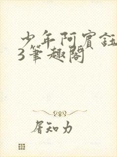 少年阿宾钰慧73笔趣阁