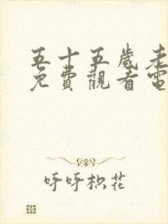 五十五岁老阿姨免费观看电视剧