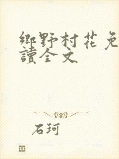 乡野村花免费阅读全文