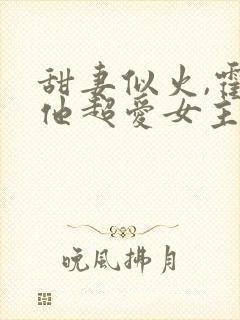 甜妻似火,霍爷他超爱女主