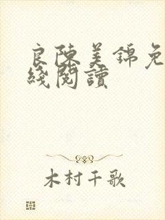 良陈美锦免费在线阅读