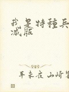 我是特种兵未删减版