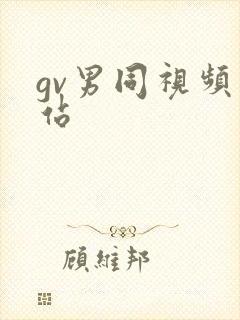 gv男同视频网站
