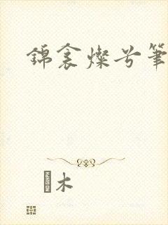 锦衾灿兮笔趣阁