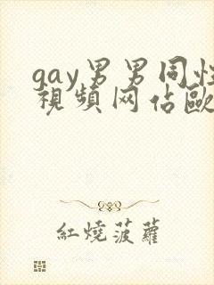 gay男男同性视频网站欧美