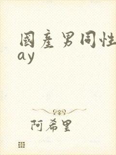 国产男同性恋gay