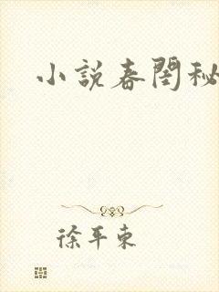 小说春闺秘史封面