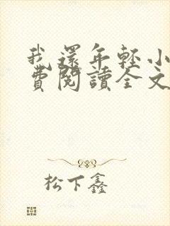 我还年轻小说免费阅读全文