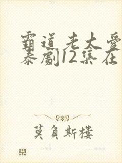 霸道老大爱上我泰剧12集在线观看