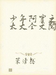 少年阿宾之房东太大全文阅读目录