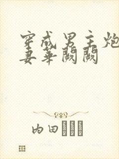 穿成男主炮灰前妻华阙阙