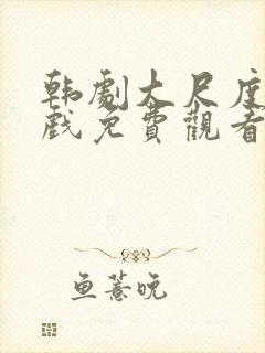 韩剧大尺度激情戏免费观看