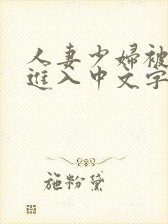 人妻少妇被猛烈进入中文字幕在线观