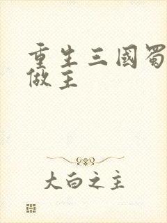 重生三国蜀汉我做主