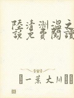 陆清洲温之夏小说免费阅读最新章节