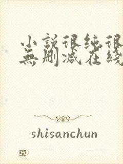 小说很纯很暧昧无删减在线阅读