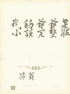 我的爷爷是首富小说完整版阅读全文