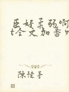 臣好柔弱啊txt全文加番外