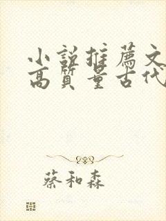 小说推荐文笔好高质量古代言情