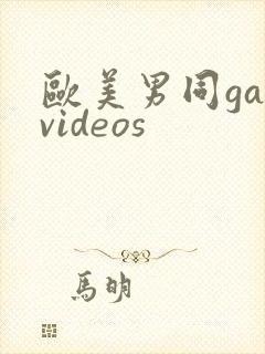 欧美男同gayvideos