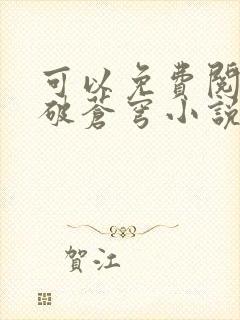 可以免费阅读斗破苍穹小说的软件