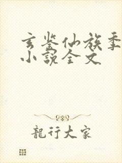 玄鉴仙族季越人小说全文