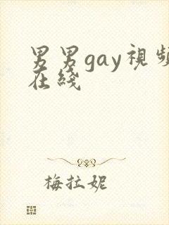 男男gay视频在线封面