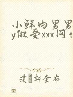 小鲜肉男男gay做受xxx网站封面