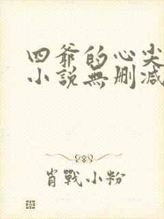 四爷的心尖宠妃小说无删减版
