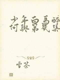 少年白马醉春风何与第几集出现封面