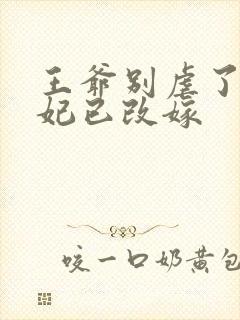 王爷别虐了,王妃已改嫁