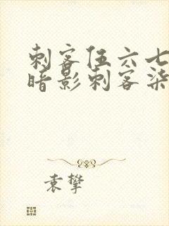 刺客伍六七中的暗影刺客柒封面