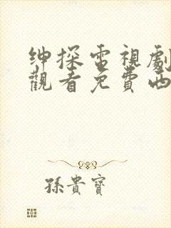 绅探电视剧在线观看免费西瓜影院