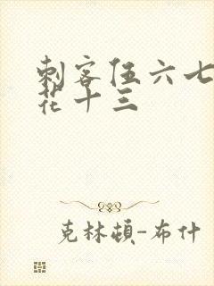 刺客伍六七叉梅花十三封面