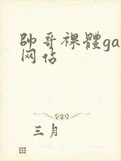 帅哥裸体gay网站