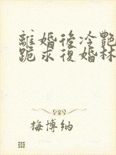 离婚后冷艳总裁跪求复婚林悦叶可卿免费阅读