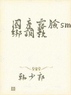 国产露脸sm捆绑调教