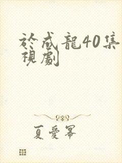 于成龙40集电视剧封面