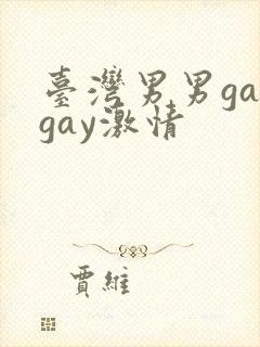 台湾男男gaygay激情
