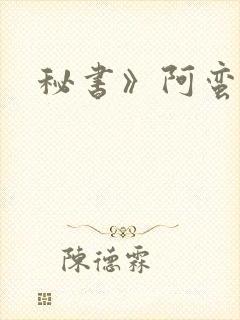 秘书》阿蛮
