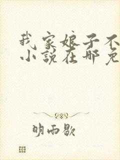 我家娘子不对劲小说在哪免费下载