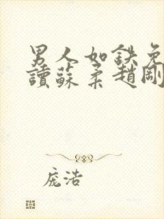 男人如铁免费阅读苏柔赵刚