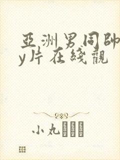 亚洲男同帅gay片在线观封面