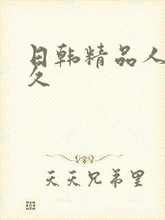 日韩精品人妻久久