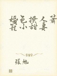婚色撩人萧少独宠小甜妻封面