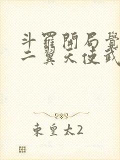 斗罗开局觉醒十二翼天使武魂